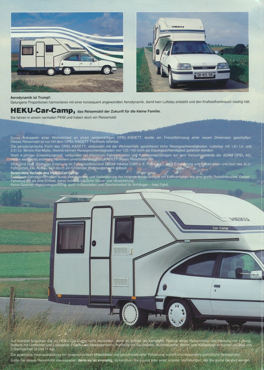 Heku Car Camp Opel Kadett 02