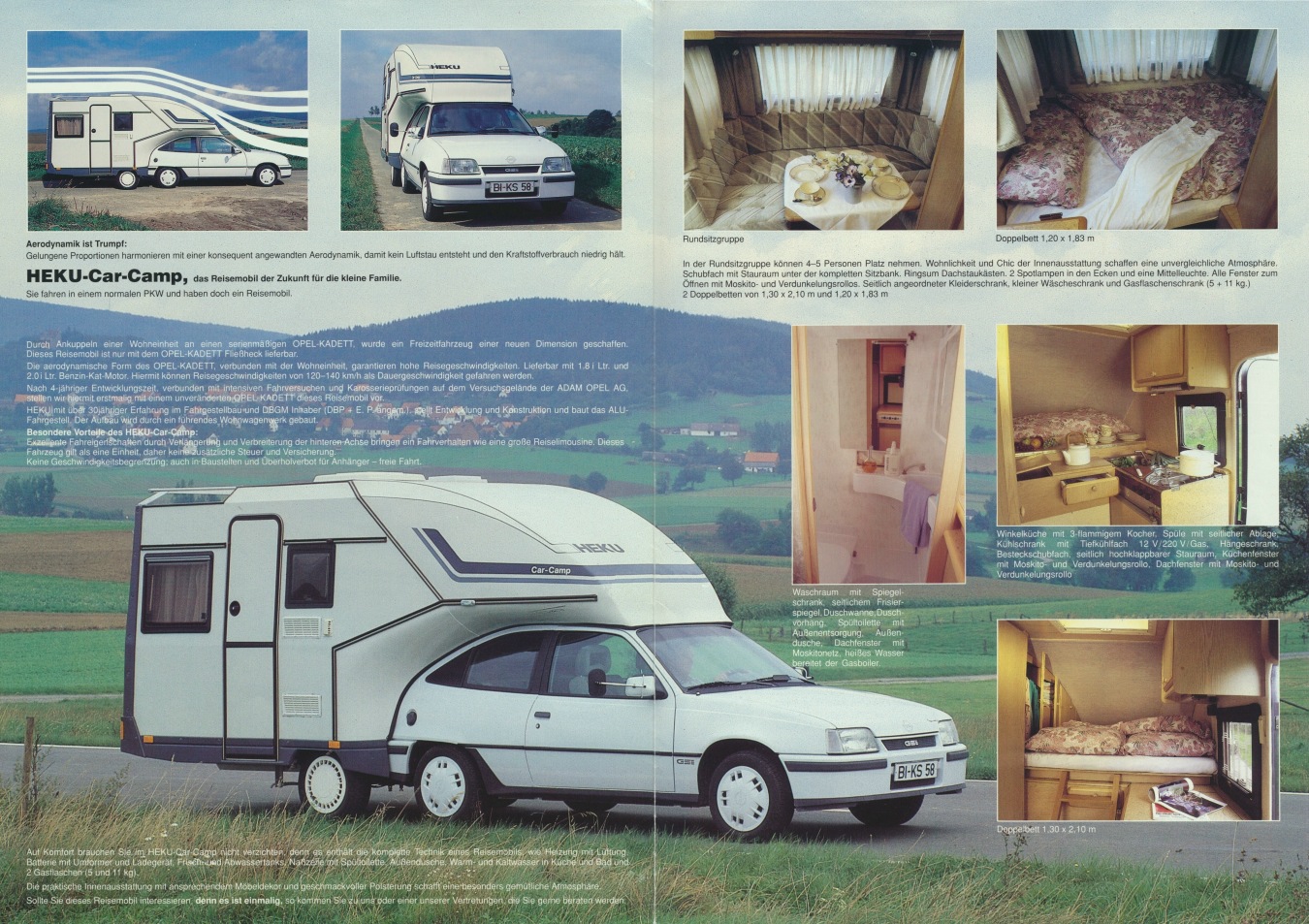 Heku Car Camp Opel Kadett 02 03