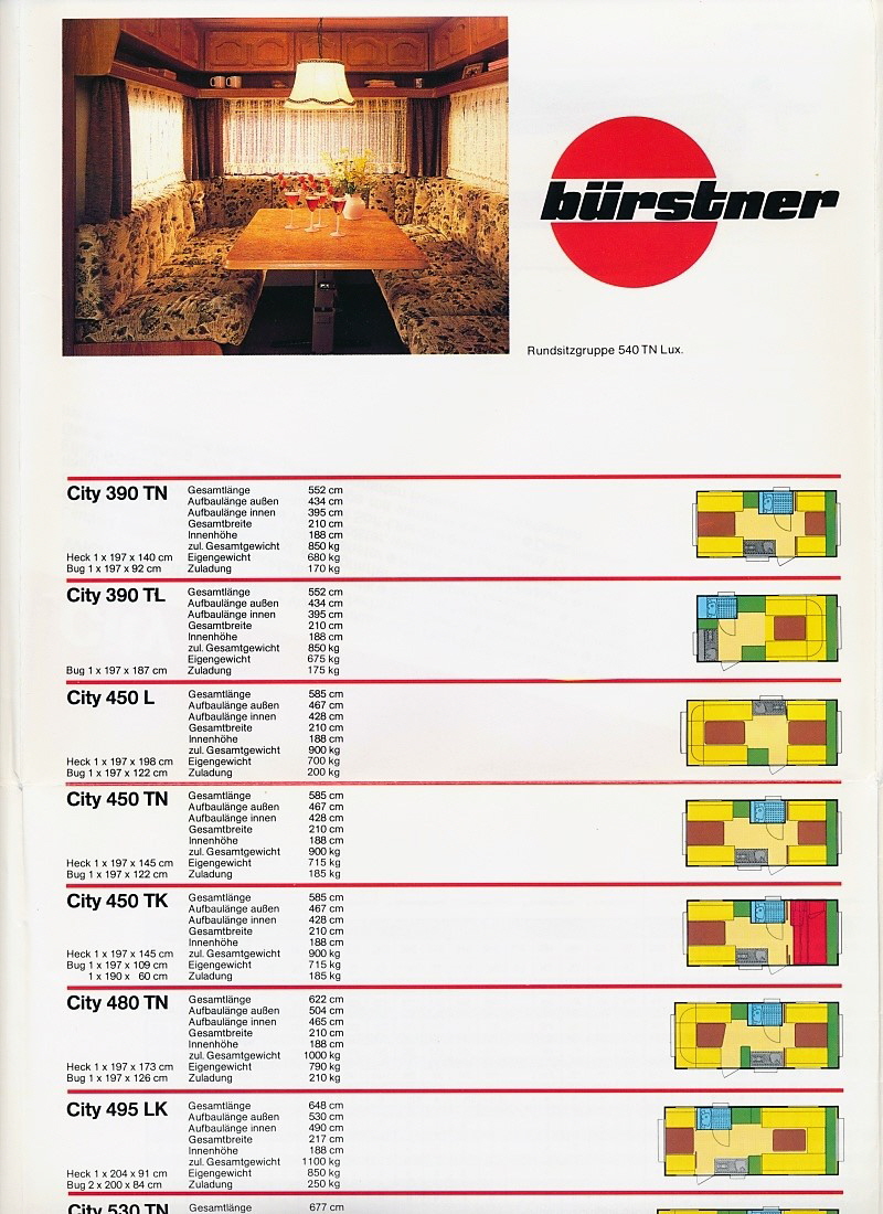 Brstner 1985 - 1986 - Preisliste 6