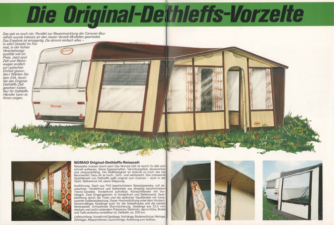 Dethleffs 1977 Prospekt 24 25