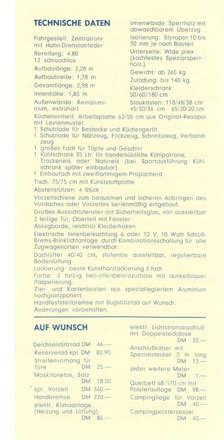 Knaus Schwalbennest 1962 02