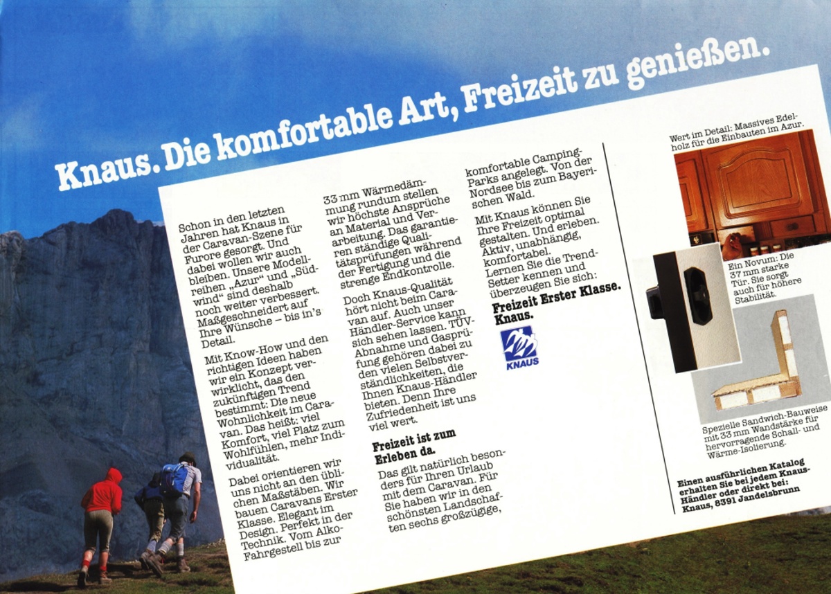 Knaus 1985 Preisliste 01.4
