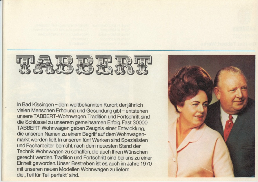 Tabbert 1970 1