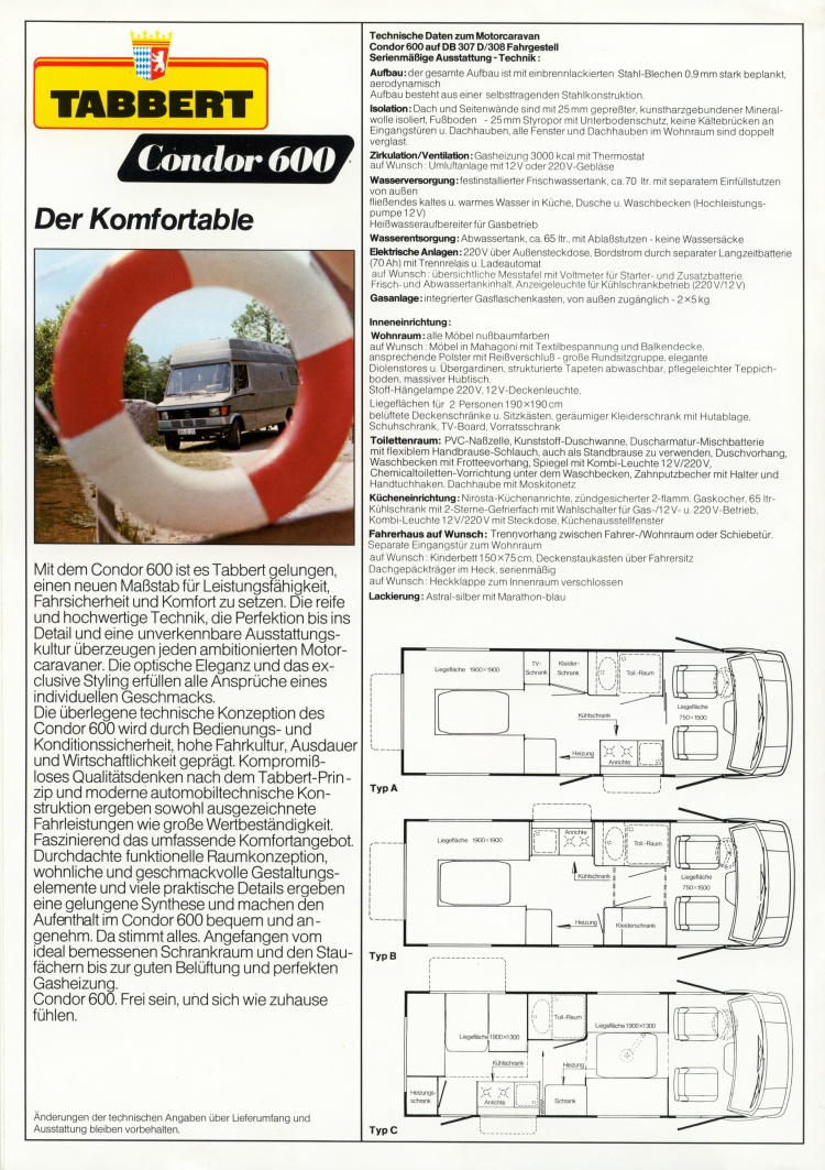 Tabbert Motorcaravan 1978 04