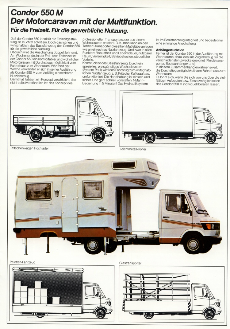 Tabbert Motorcaravan 1978 09
