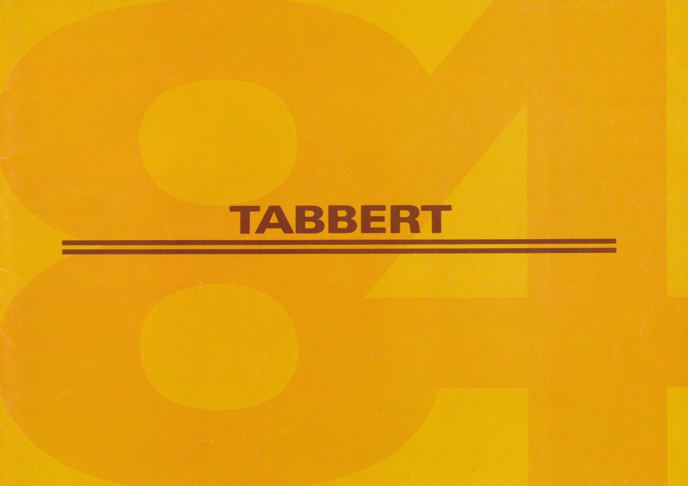 Tabbert 1984 Prospekt 01