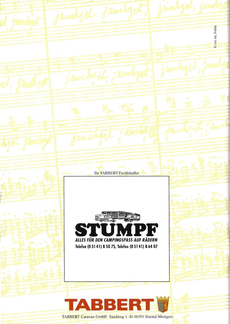 Tabbert 1997 Comtesse Baronesse 32