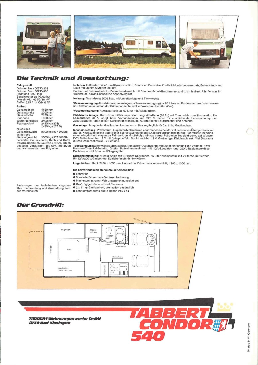 Tabbert 1981 Condor (4)